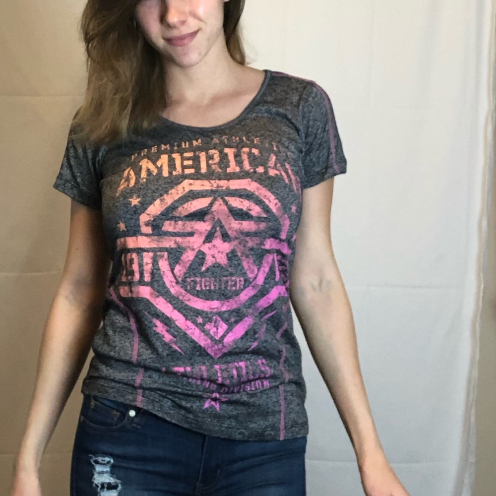American Fighter tee